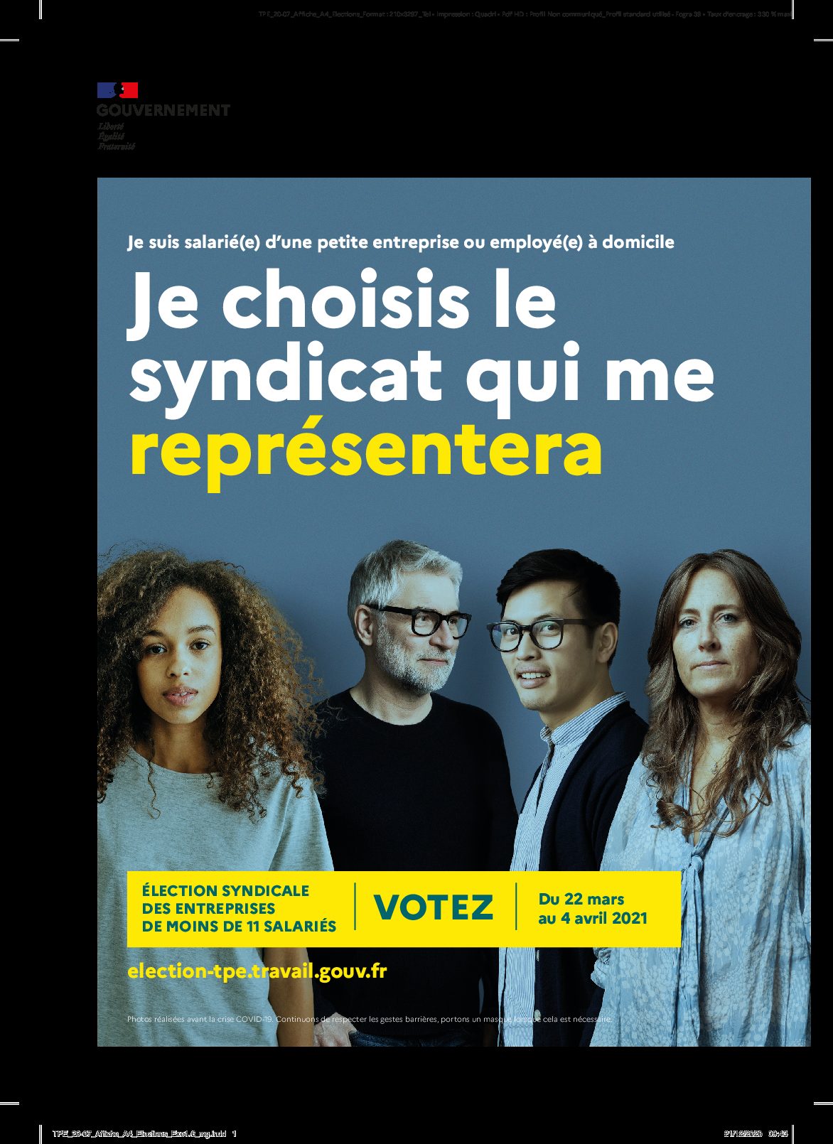 Élection syndicale TPE : votez pour désigner le syndicat qui vous représentera